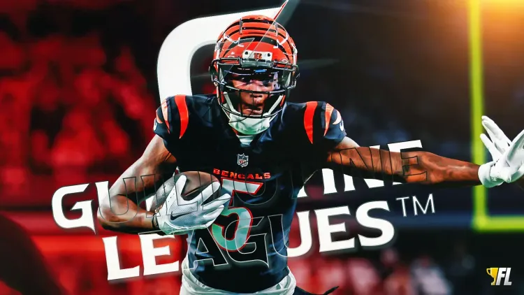 Best Guillotine Leaguesâ„¢ ADP Values: Tee Higgins is Here to Help